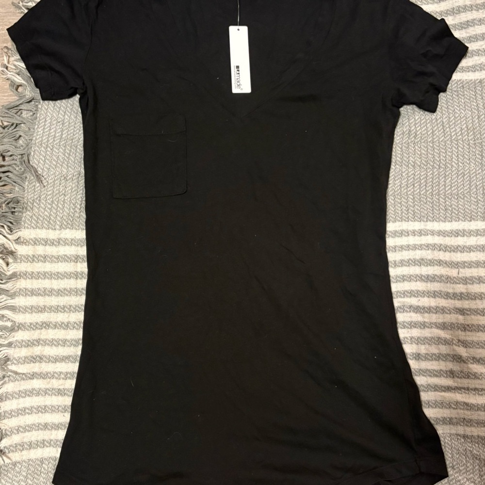 LA Made Black Short Sleeve Tee